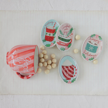 Holiday Stoneware Dish