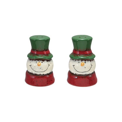 Snowman Salt & Pepper Shakers