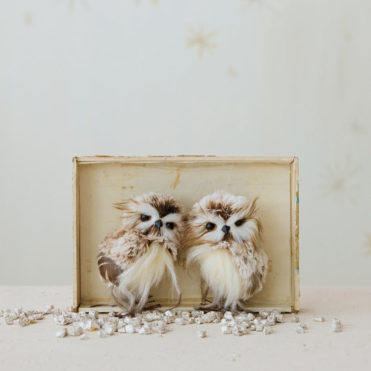 Faux Fur Owl