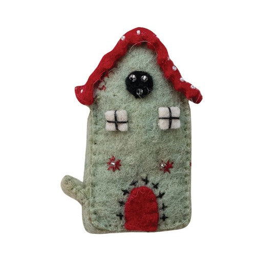 Wool Felt House Shaped Tape Measure