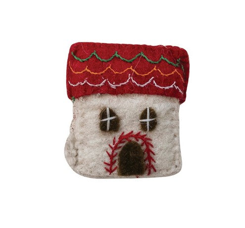 Wool Felt House Shaped Tape Measure