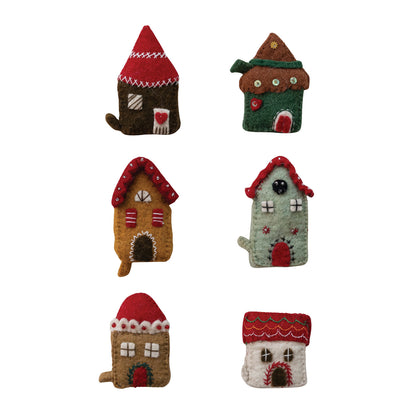 Wool Felt House Shaped Tape Measure