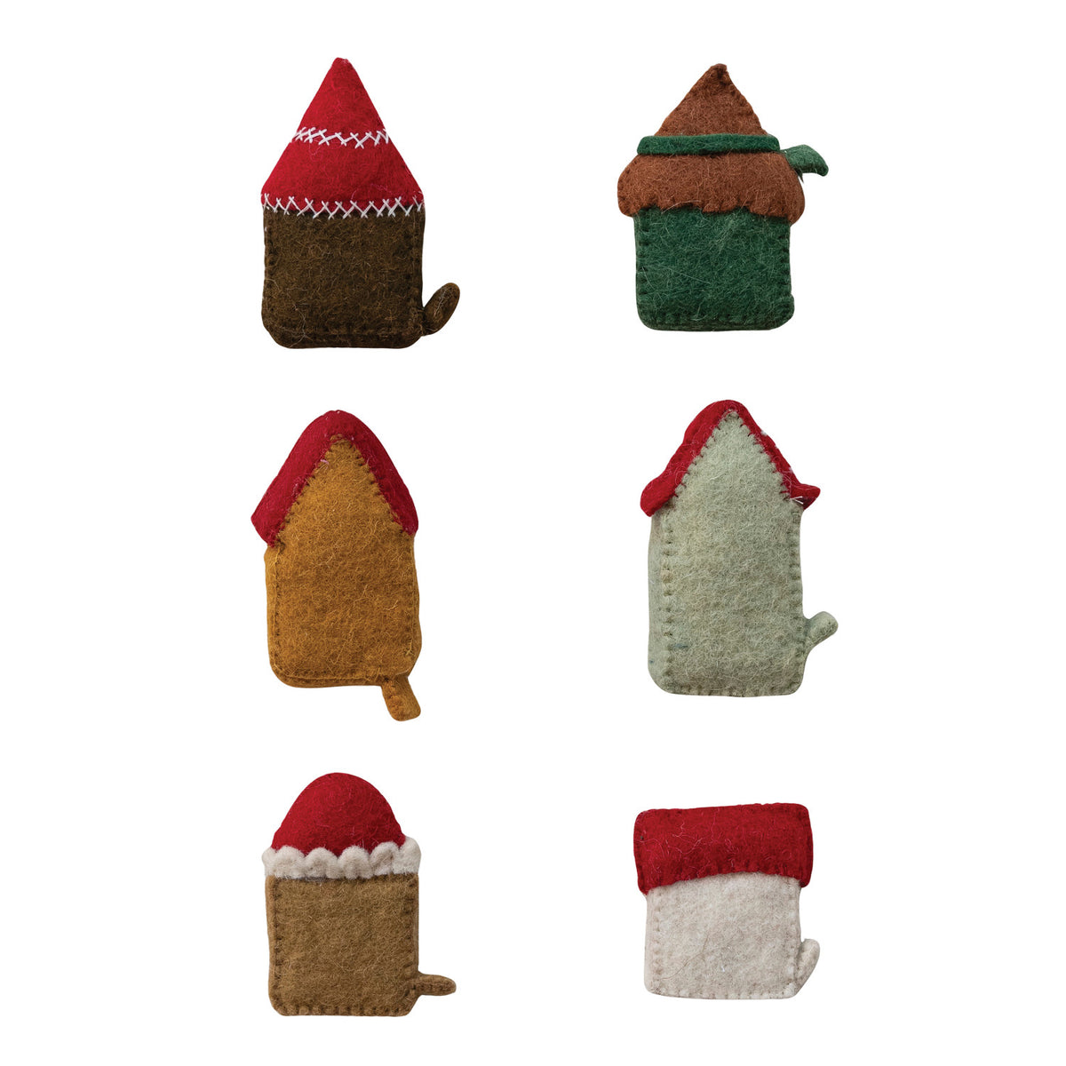 Wool Felt House Shaped Tape Measure