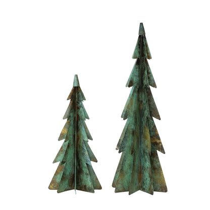 Rustic Metal Christmas Trees
