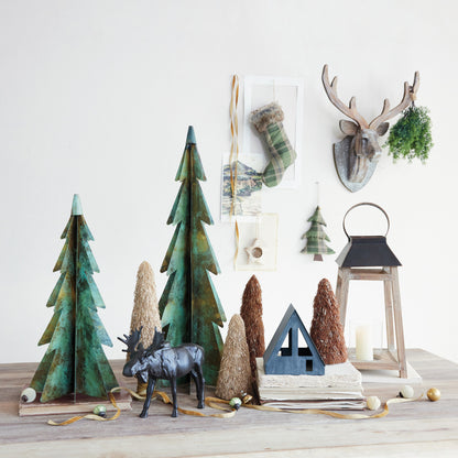 Rustic Metal Christmas Trees