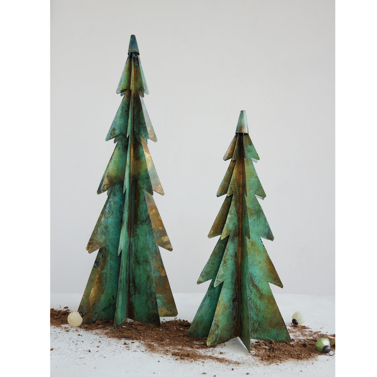 Rustic Metal Christmas Trees