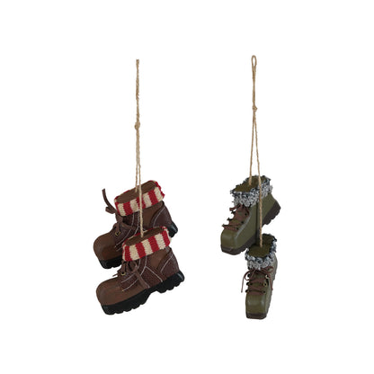 Pair of Hiking Boots Ornament