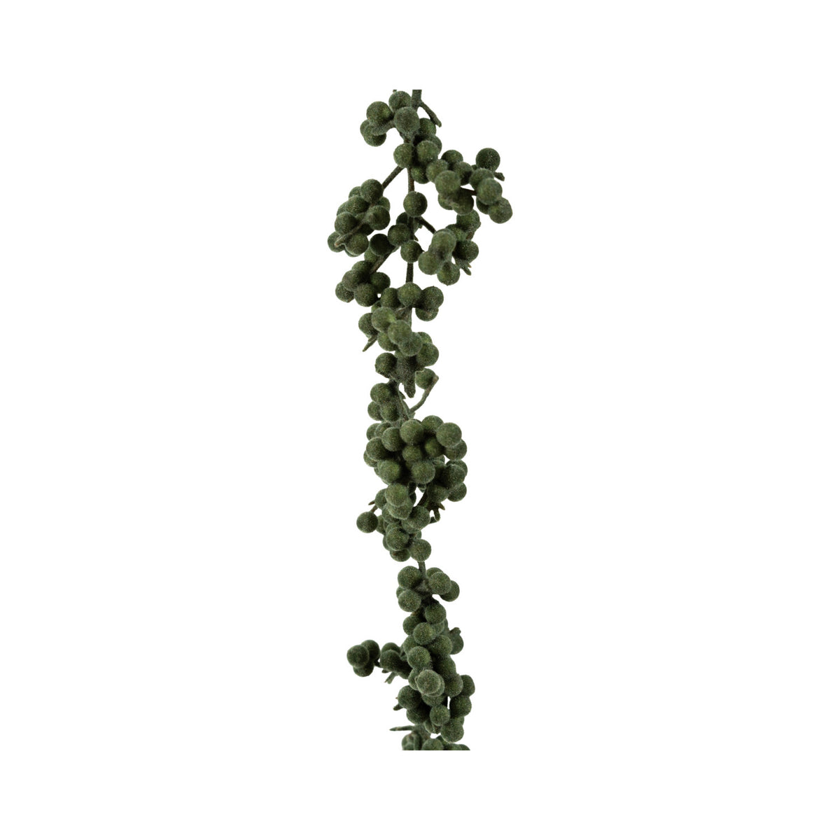 Flocked Foam Ball Garland