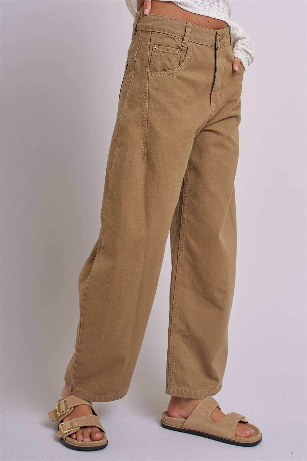 Barrel Leg Pants