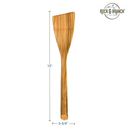 Olive Wood Spatula, Safe for Nonstick