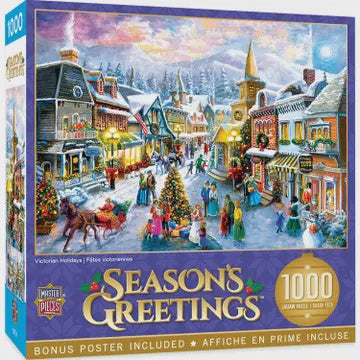 Season's Greetings - Victorian Holidays Puzzle
