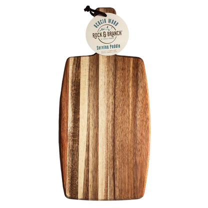 Acacia Wood Charcuterie Serving Paddle Board