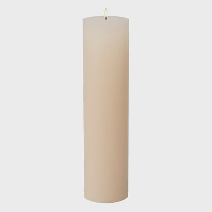 Ivory Pillar Candles