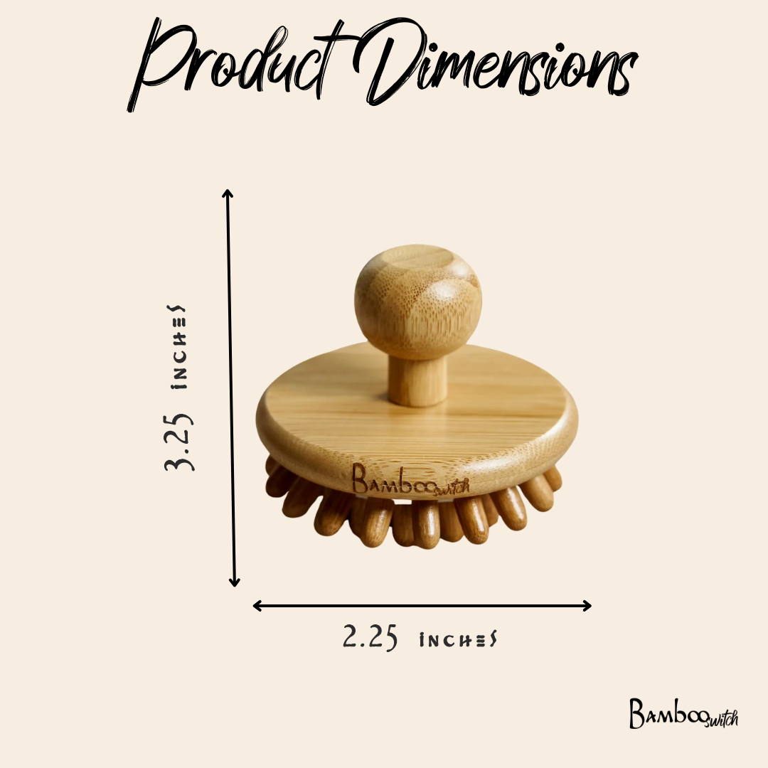 Bamboo Stimulating Scalp Massager | Hair Care Bestseller