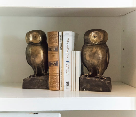 Owl Bookends