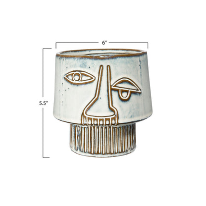 Vase with Face