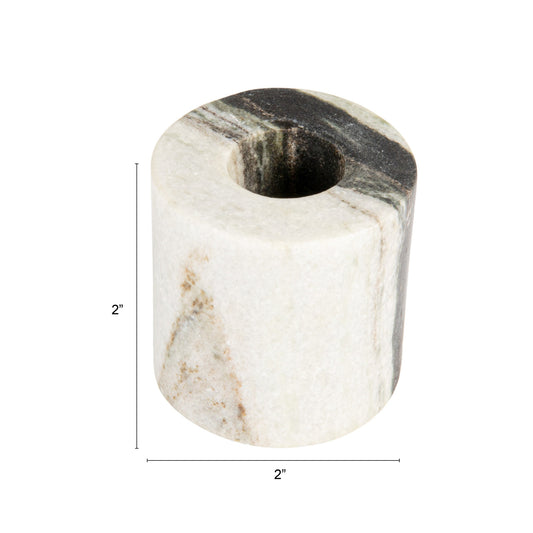 2" Marble Taper Holder