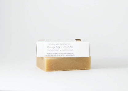 Rosemary Patchouli Bar Soap - Grounding & Renewing
