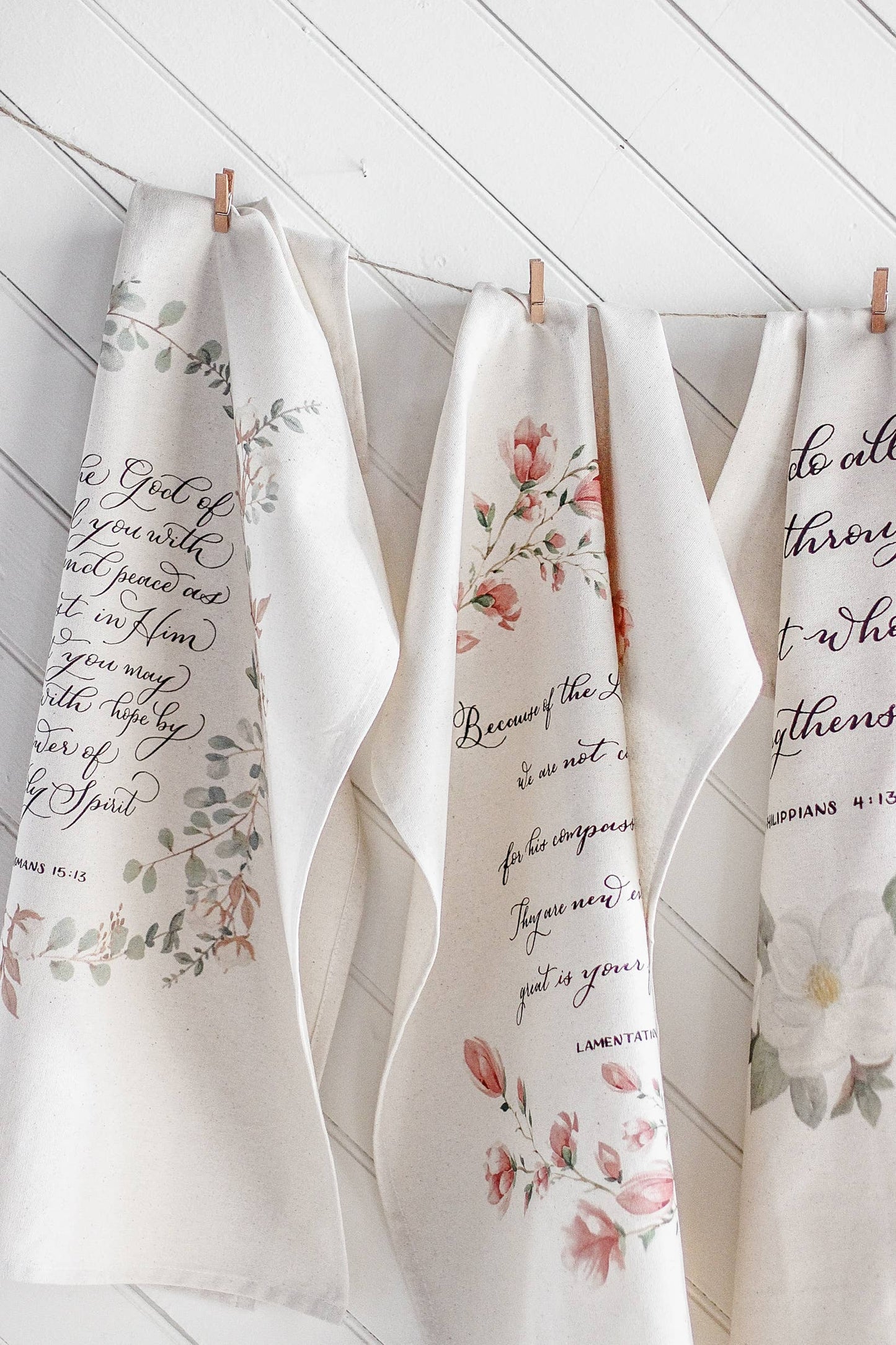 Romans 15 Tea Towel