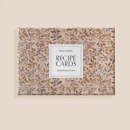 Recipe Box of Recipe Cards