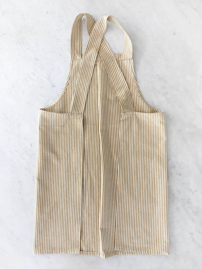 Mustard Abby Stripe Apron