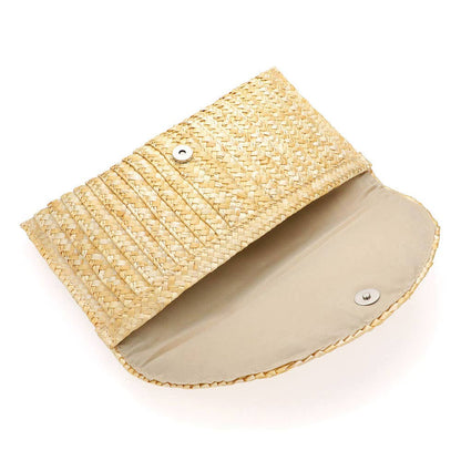 Straw Clutch Bag