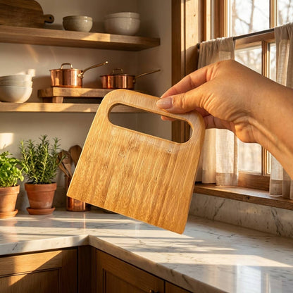 Bamboo Baking Bench & Dough Scraper | Kitchen Bestseller