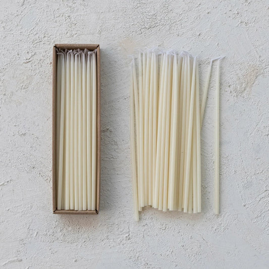 1/4" Ivory Taper Box