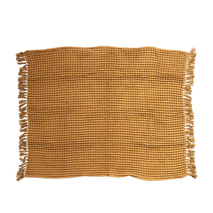 Waffle Weave Throw