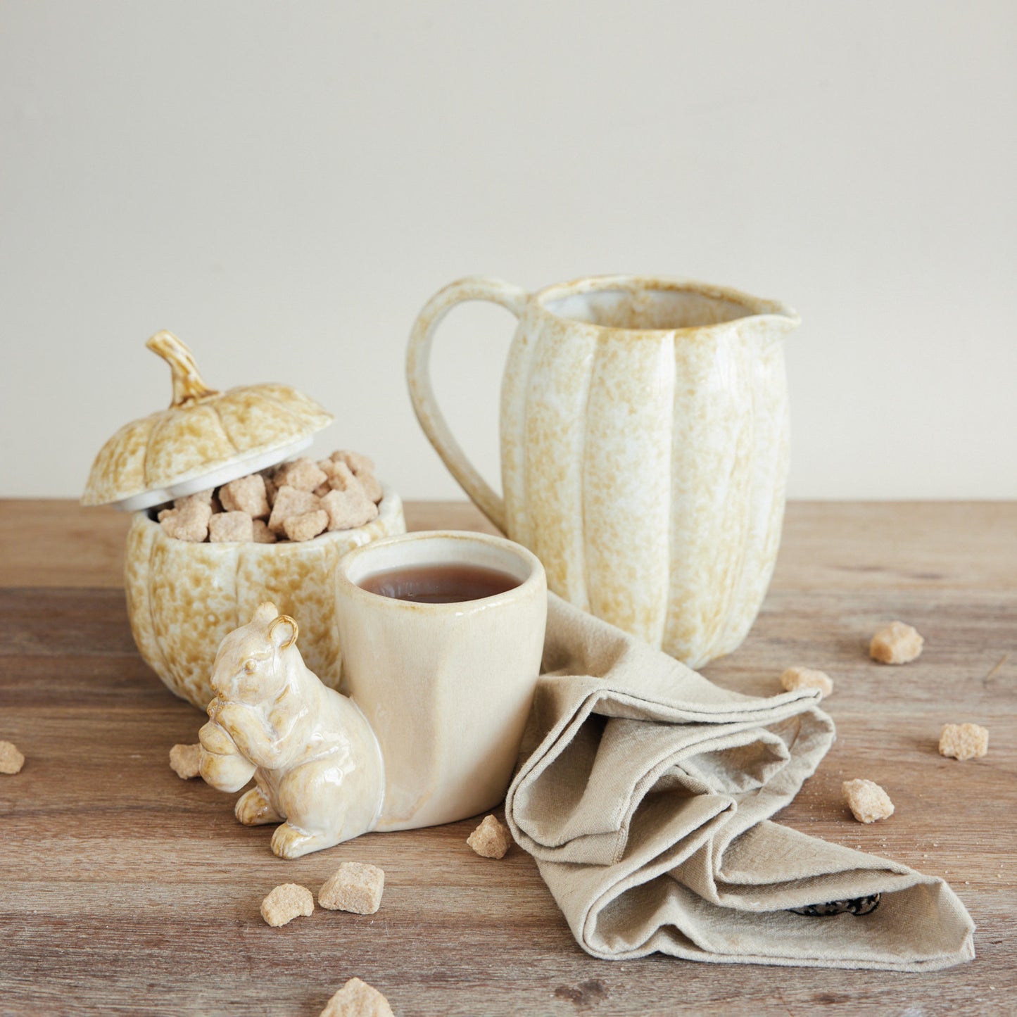 Pumpkin Jar with Lid