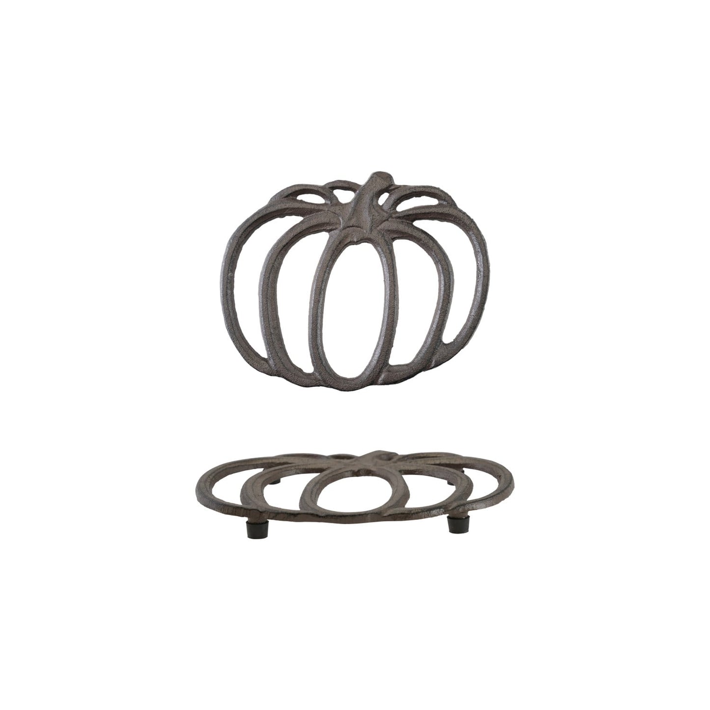 Cast Iron Pumpkin Shaped Trivet