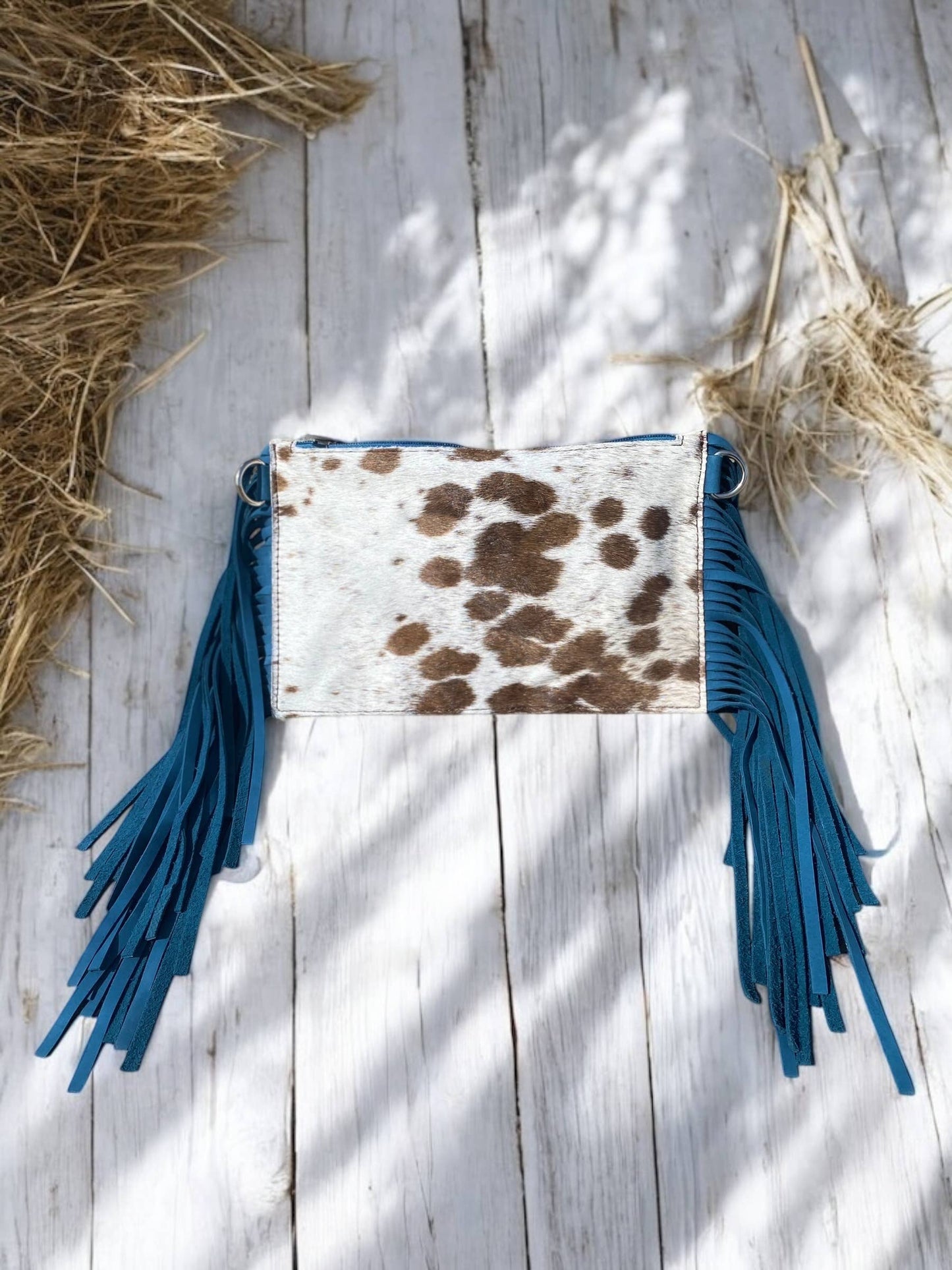 Fringe Cowhide Crossbodies