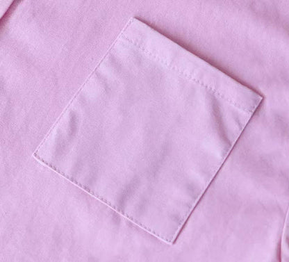 2-Piece Cotton Linen Shirt and Pants Set