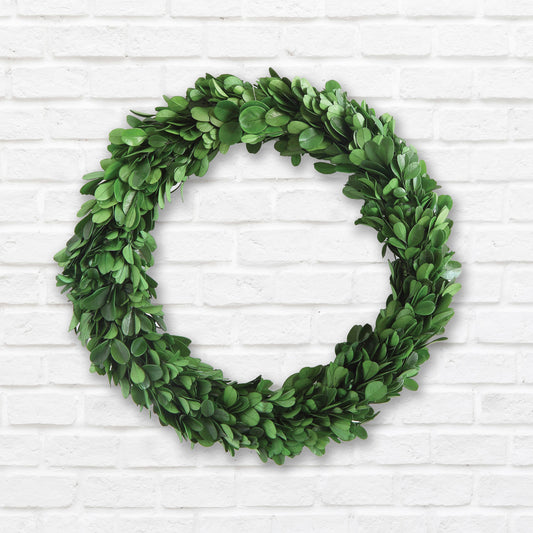Preserved Boxwood Wreath