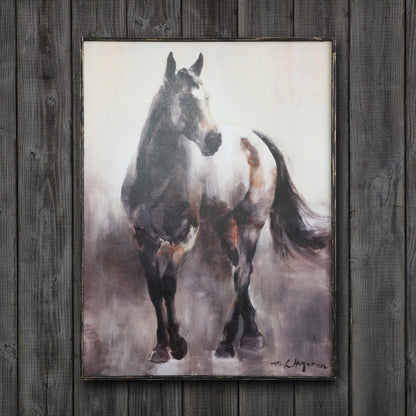 Wall Canvas w/ Horse