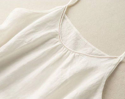 Cotton Linen Camisole Tank Top