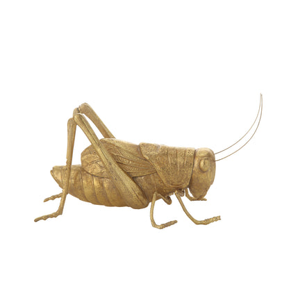 Resin Cricket, Gold Shinny Finish
