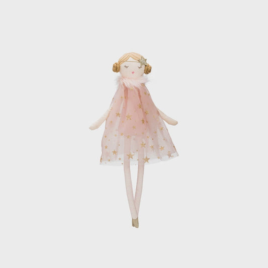 22"H Cotton Doll w Star