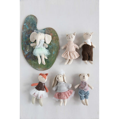 Cotton Linen Mini Animal