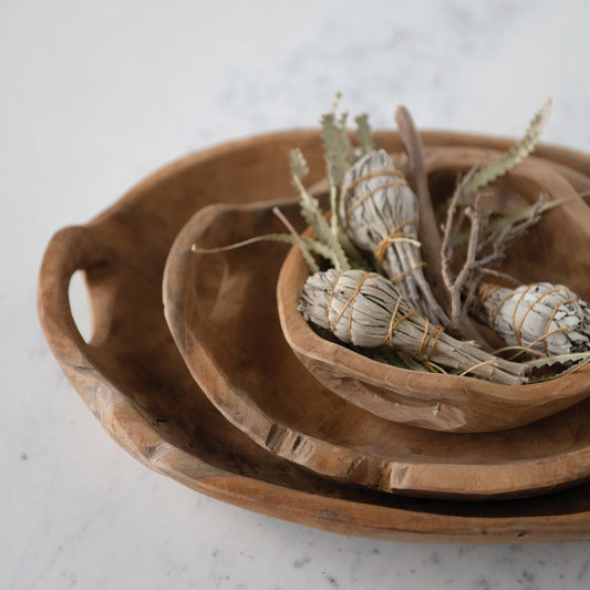 Teakwood Bowls