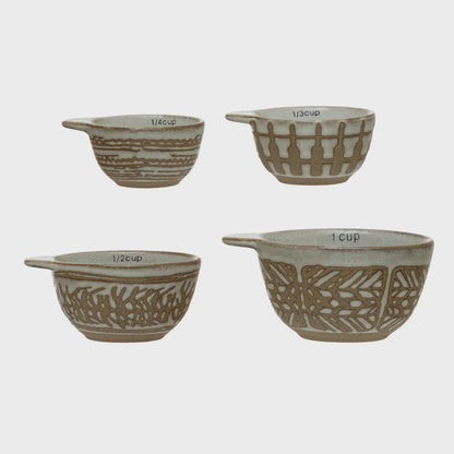 Measuring Cups - Wax Relief Pattern