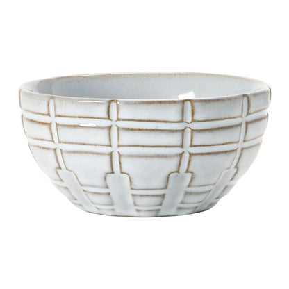 Debossed Stoneware Bowl