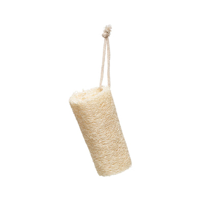 4-3/4"L Loofah Brush w/ Cotton