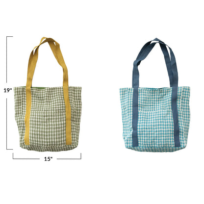 Linen & Cotton Tote Bag