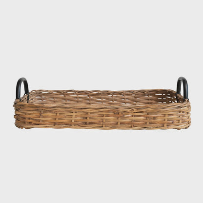 Rattan Tray w/ Handles