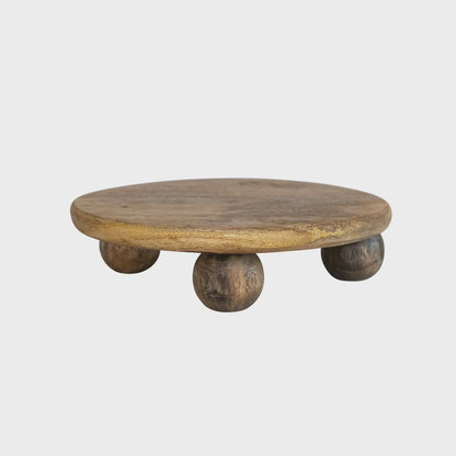 Wood Pedestal