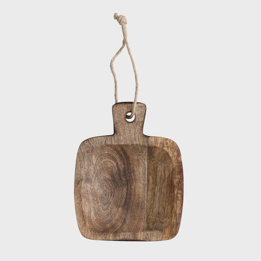 Hand-Carved Mango Wood Serving Board
