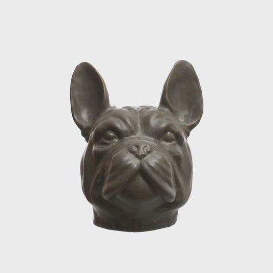 French Bulldog Vase