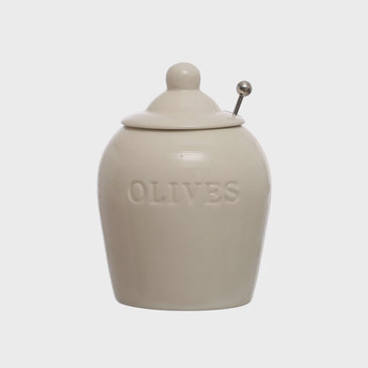 Olives Jar w/ Spoon