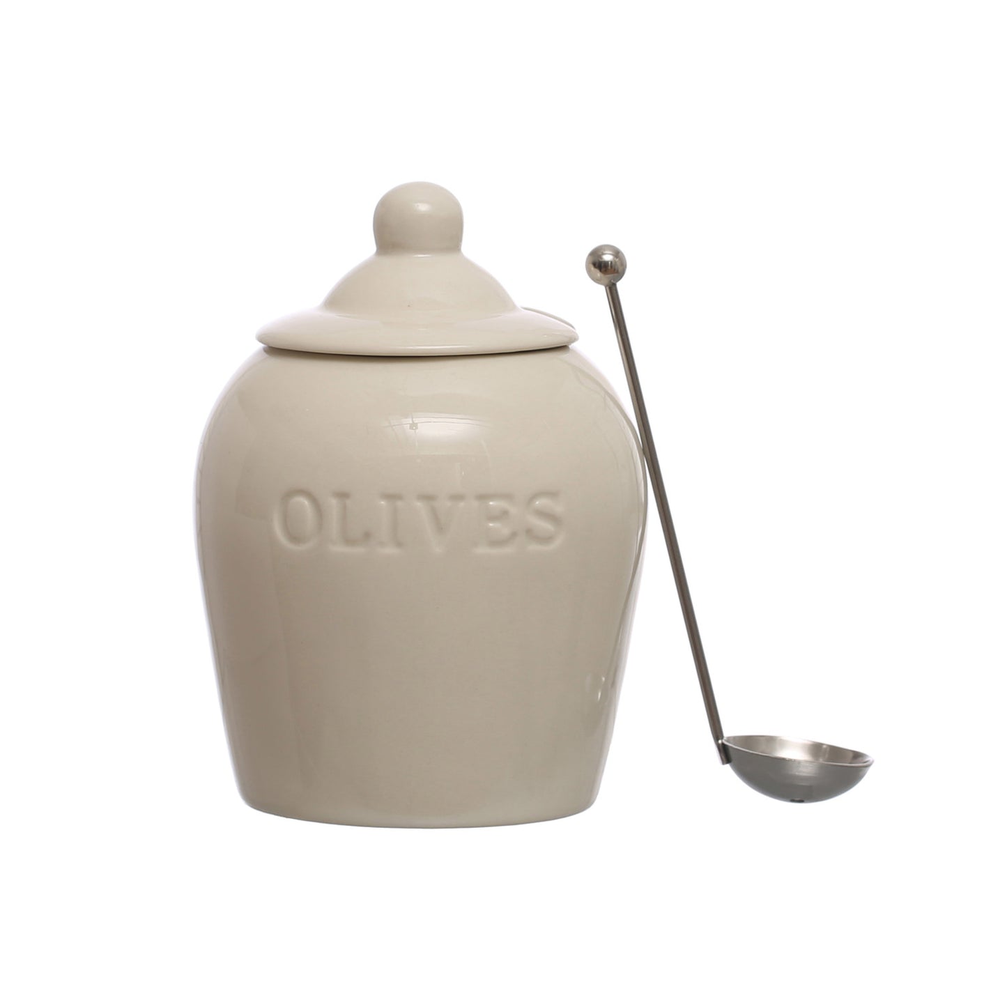 Olives Jar w/ Spoon